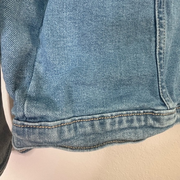 Old Navy Light Blue Denim Jacket Kids XL (14-16) - Picture 7 of 9